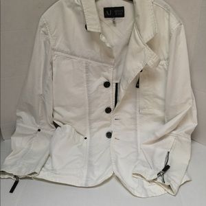 Armani Jeans - White Denim Jacket